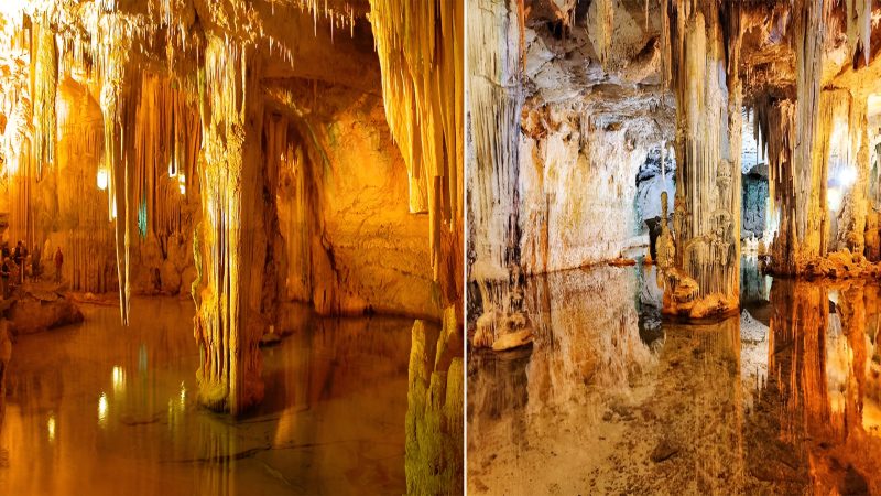 Neptune Cave in Sardinia, Italy. One of the most beautiful places on Earth