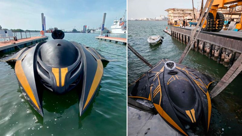 Highland Systems Unveils Kronos: The Manta Ray-Shaped Armored Submarine