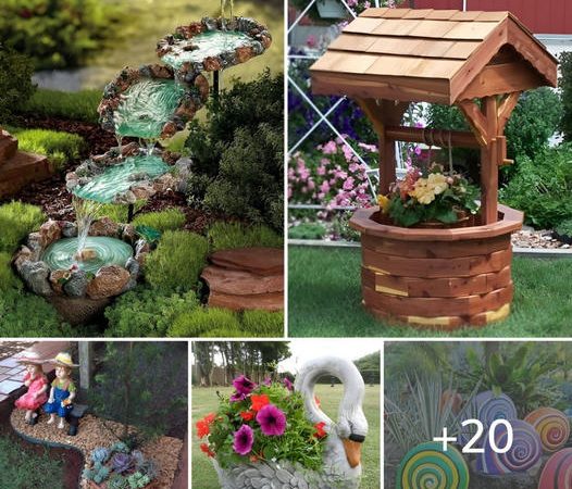 Stunning Garden Decorations You Can Easily Create to Enhance Any Garden