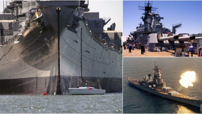 The Immense Scale of Battleships: A Closer Look at the USS Iowa (BB-61)